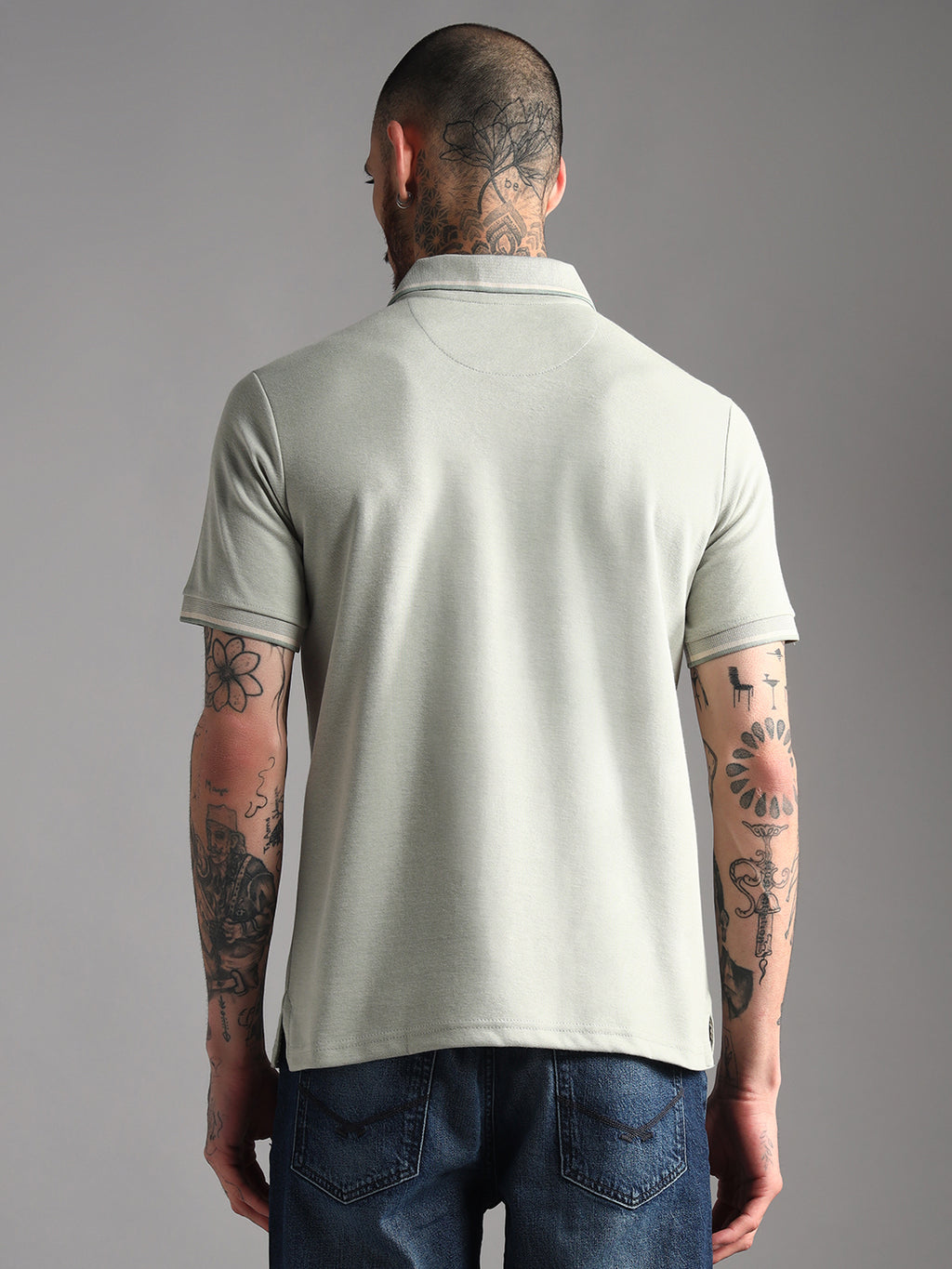 Endeavour Wear Mélange Pista Polo T-Shirt