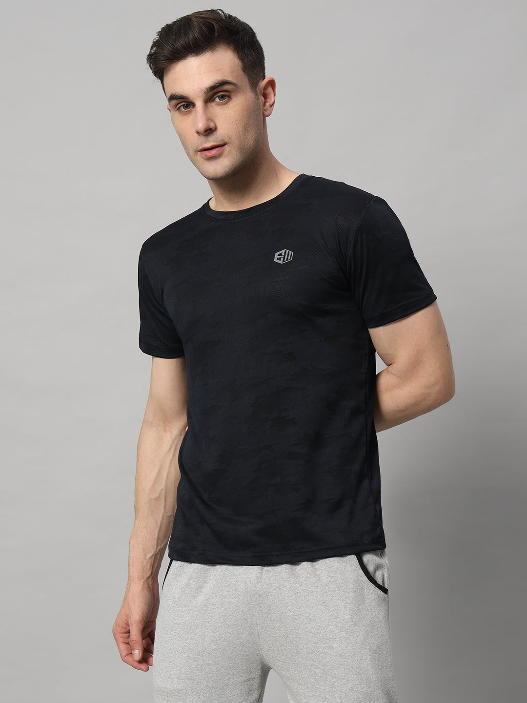 Endeavour Wear Navy Blue Mesh T-shirt