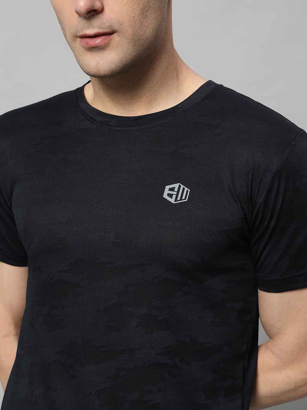 Endeavour Wear Navy Blue Mesh T-shirt