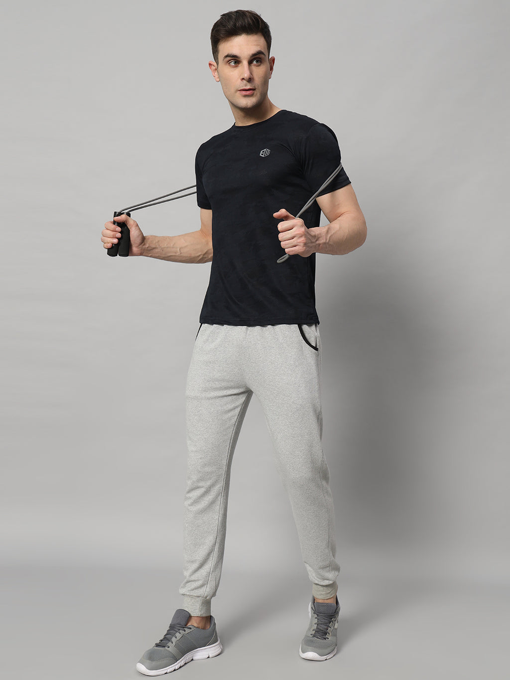 Endeavour Wear Navy Blue Mesh T-shirt