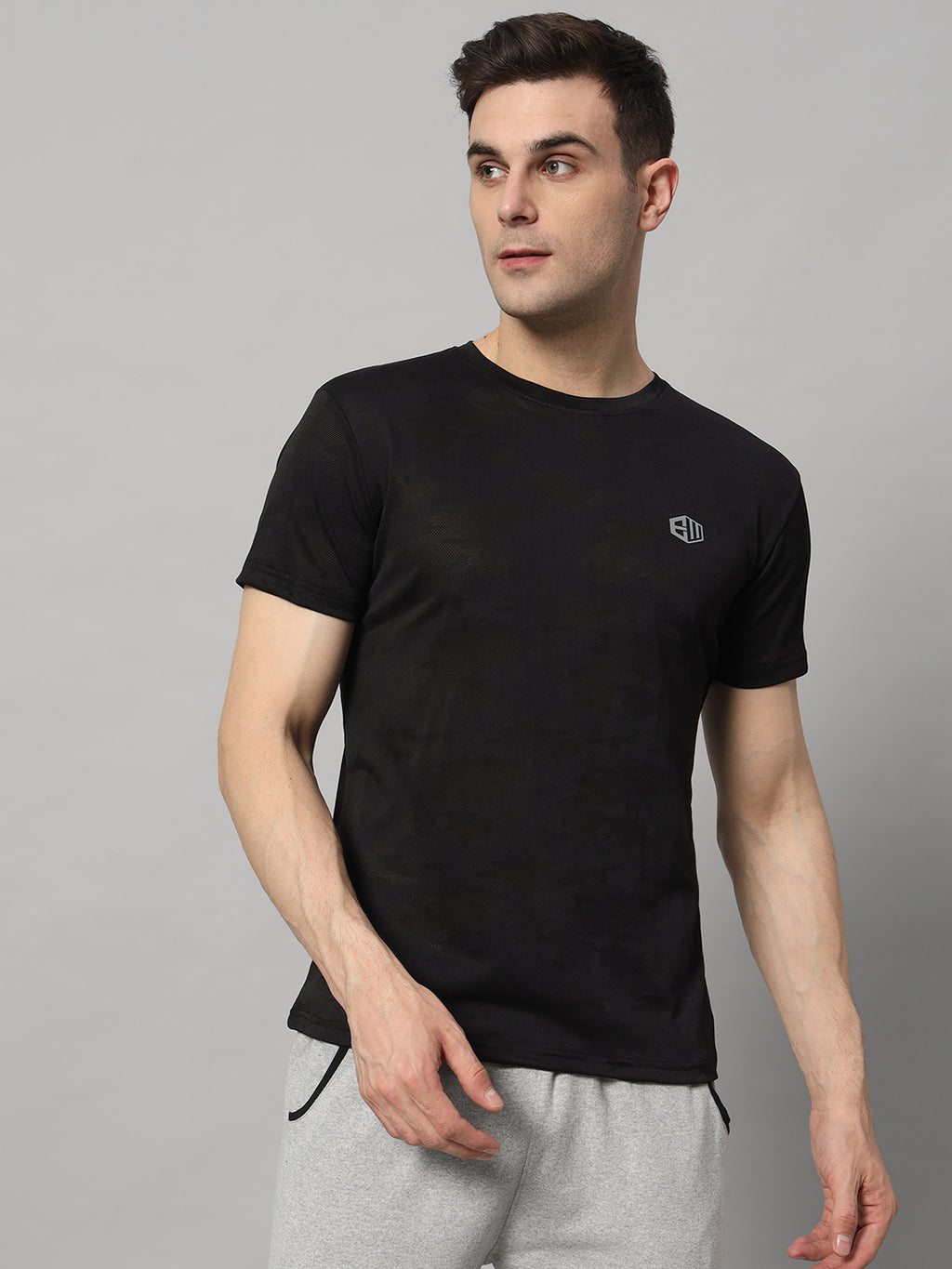 Endeavour Wear Black Mesh T-shirt