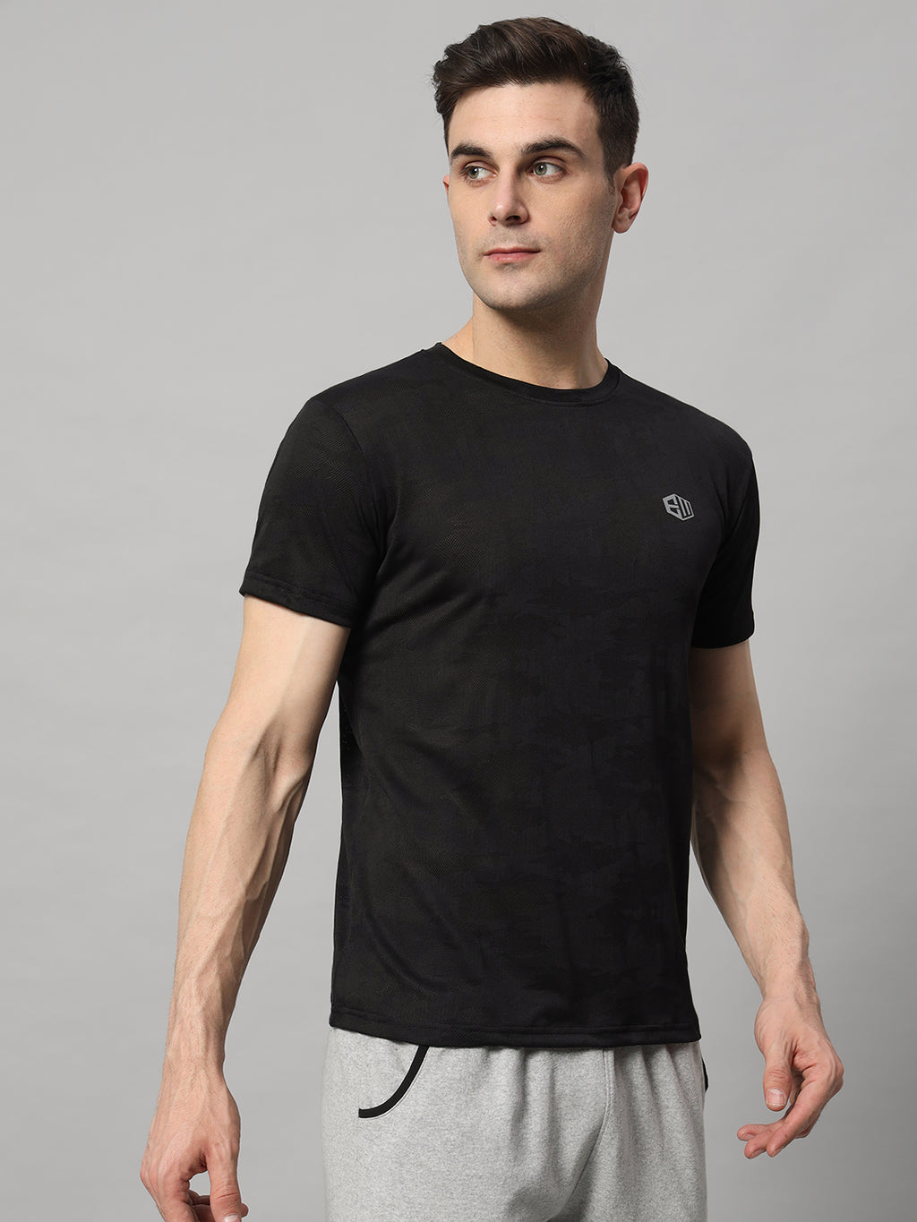 Endeavour Wear Black Mesh T-shirt