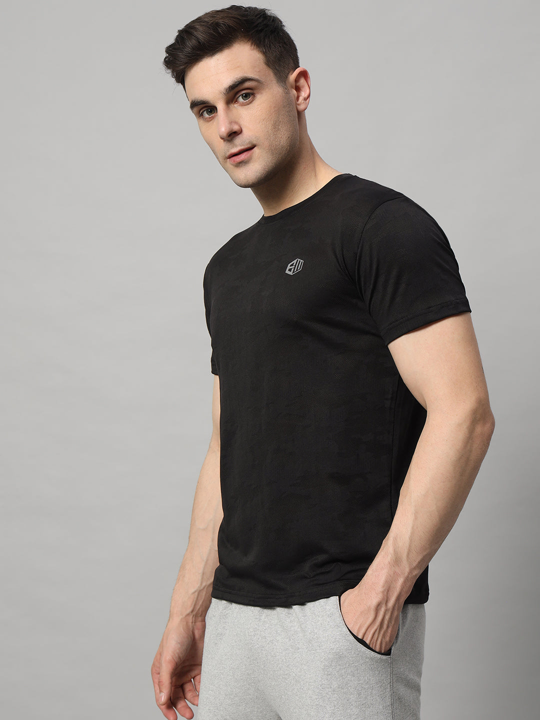 Endeavour Wear Black Mesh T-shirt