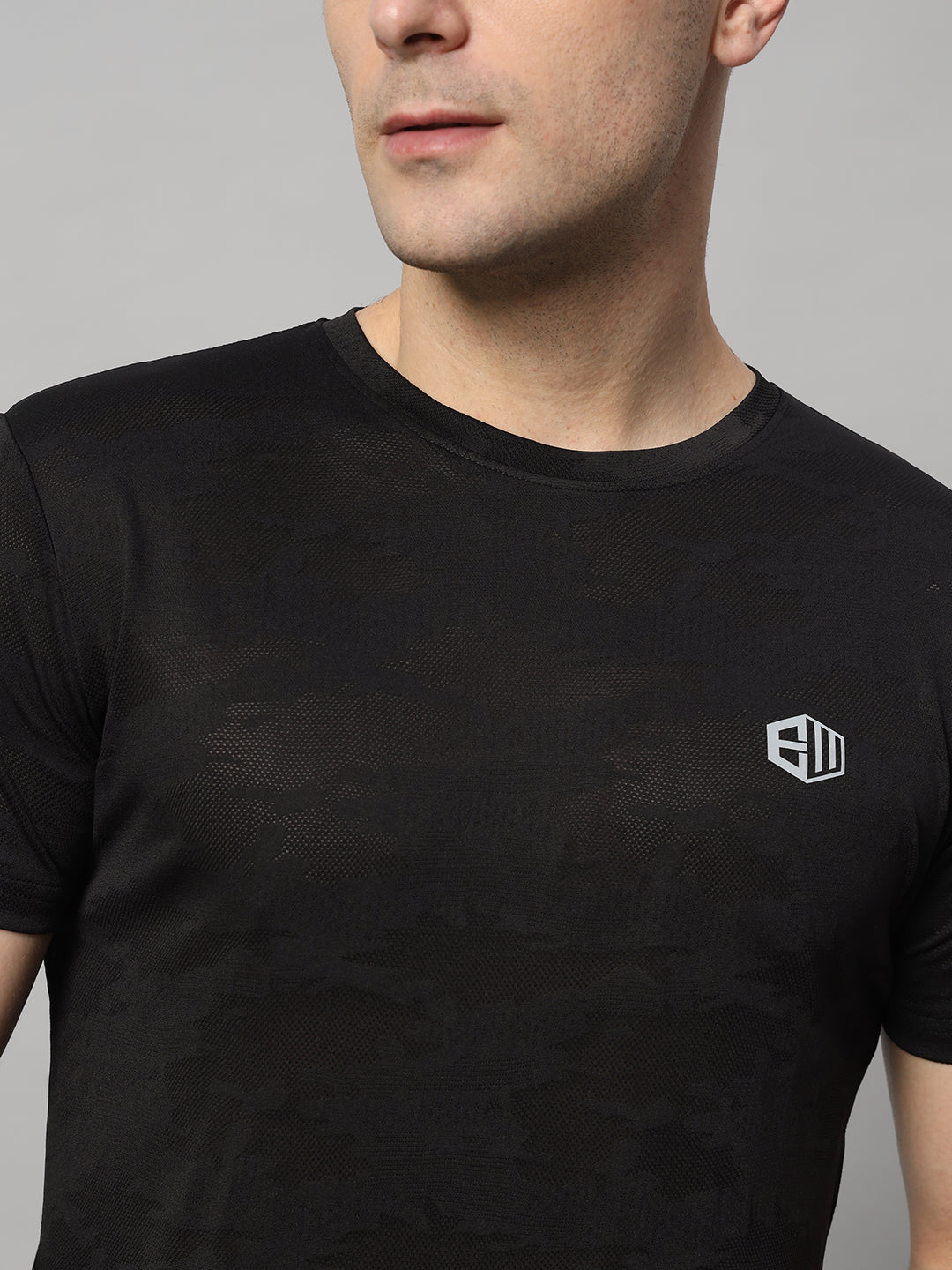 Endeavour Wear Black Mesh T-shirt
