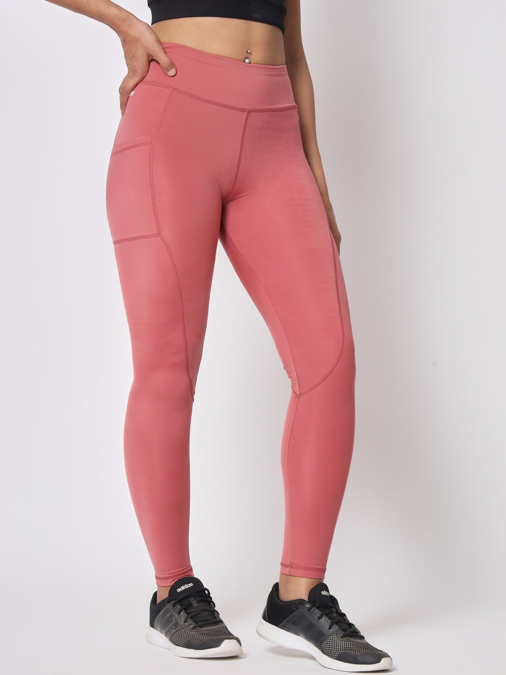 Endeavour Wear Pink Women Fitness Sports Skinny Tights