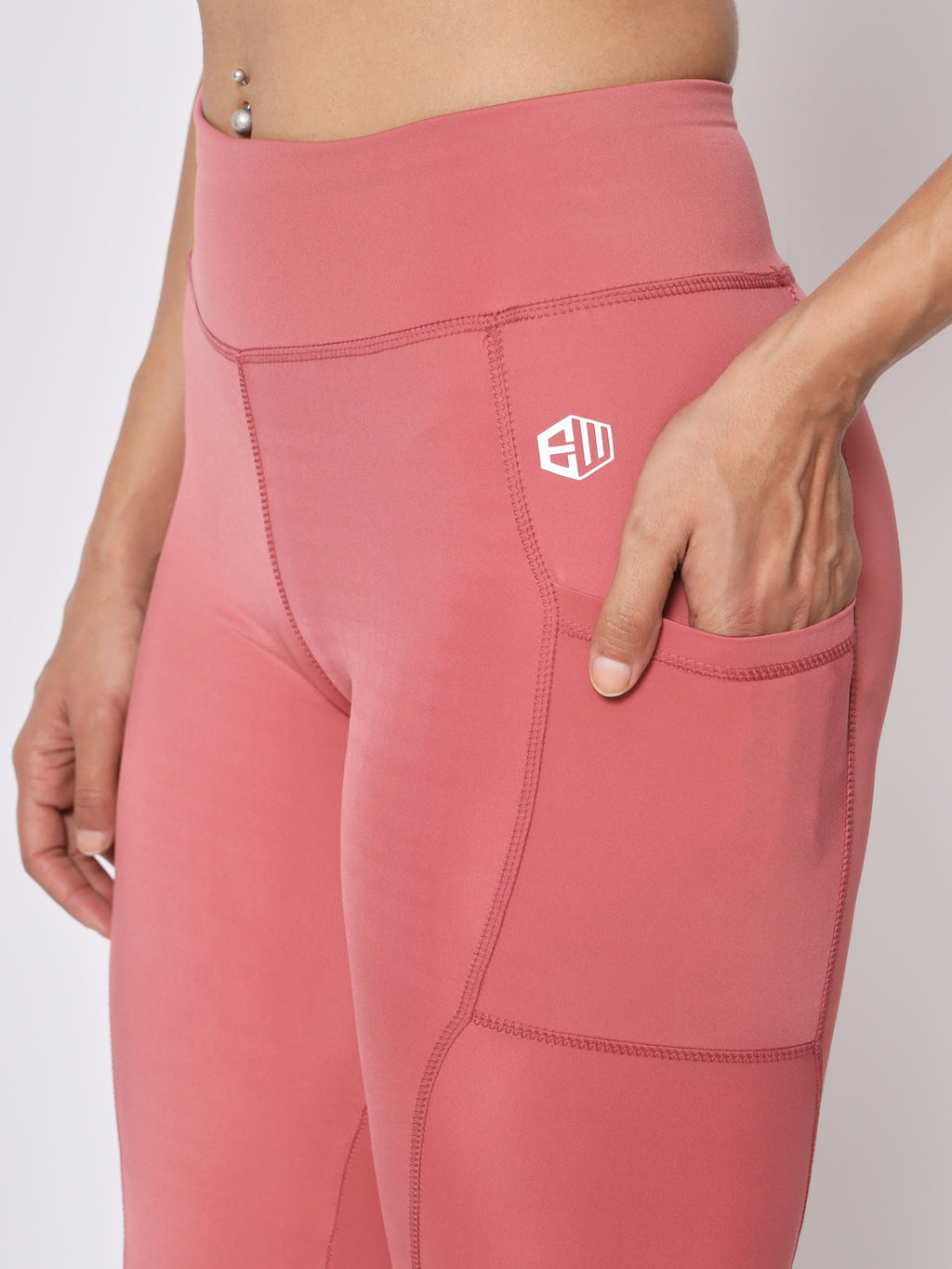 Endeavour Wear Pink Women Fitness Sports Skinny Tights