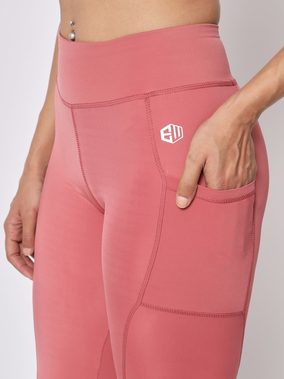 Endeavour Wear Pink Women Fitness Sports Skinny Tights