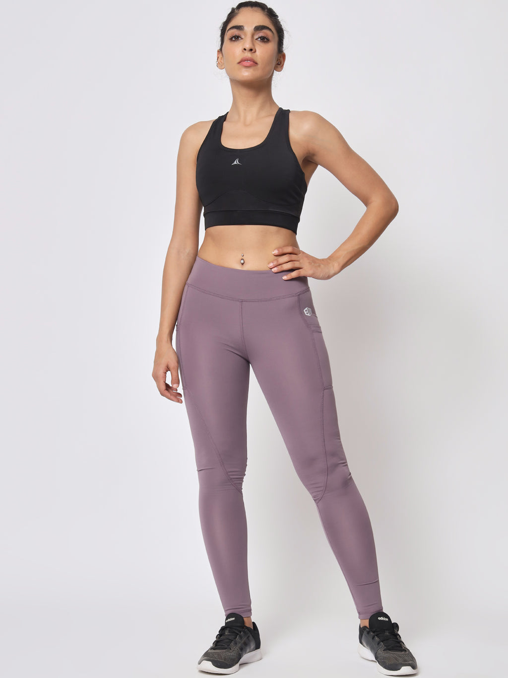 Endeavour Wear Lavender Women Fitness Sports Skinny Tights