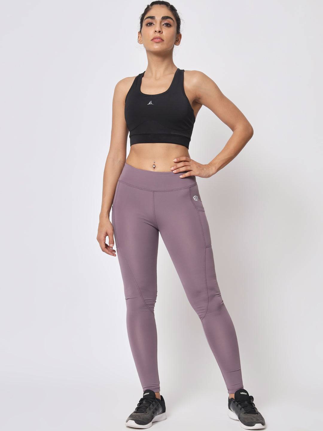 Endeavour Wear Lavender Women Fitness Sports Skinny Tights