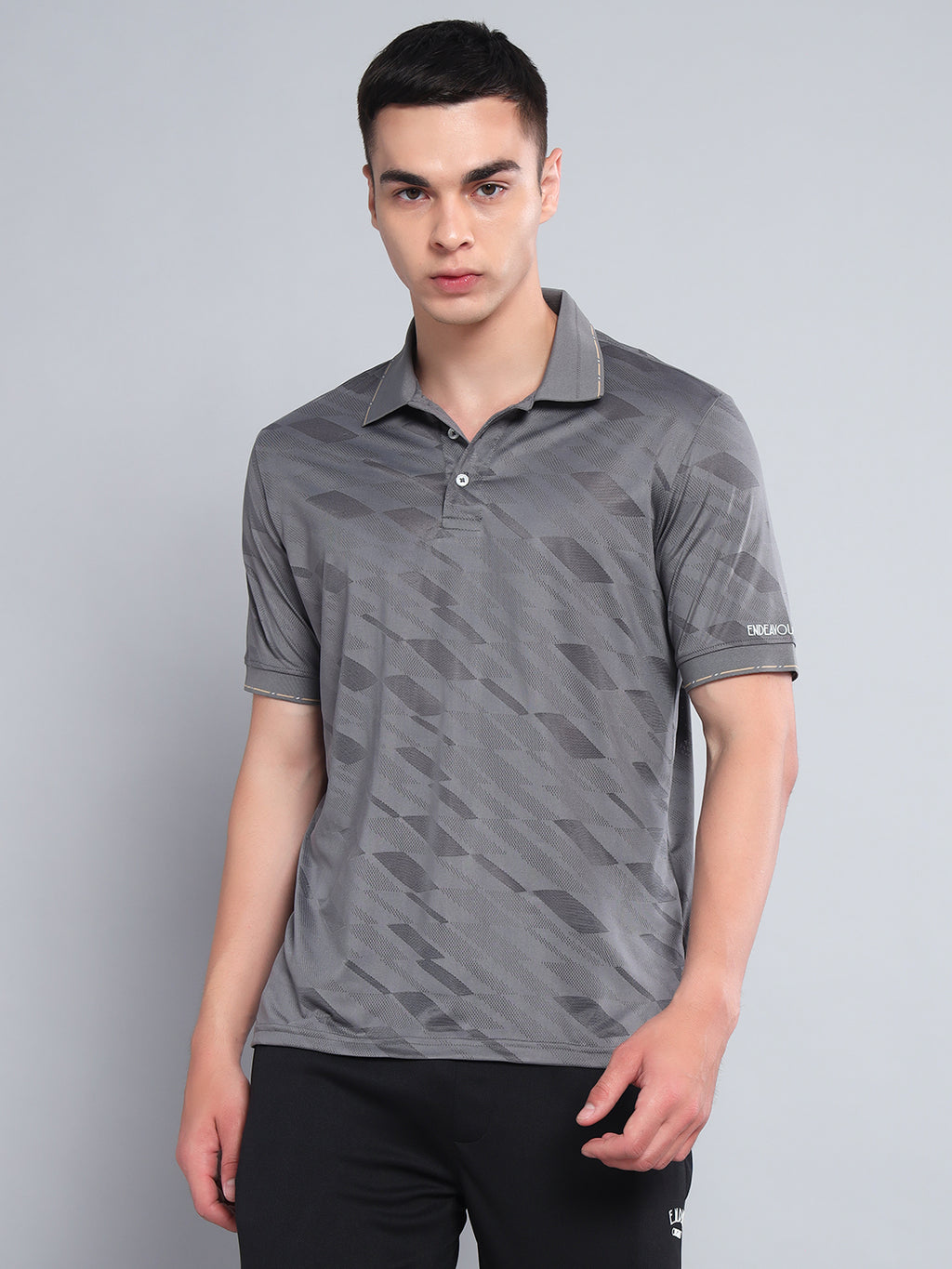 Endeavour Wear Dark Grey Jackyard Polo T-shirt