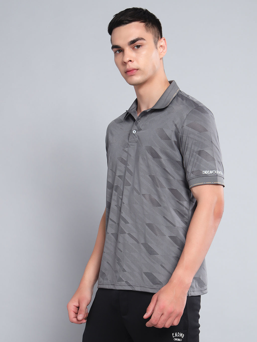 Endeavour Wear Dark Grey Jackyard Polo T-shirt