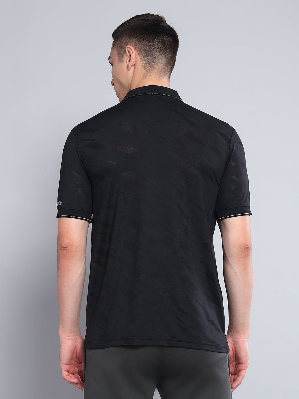 Endeavour Wear Black Jackyard Polo T-shirt