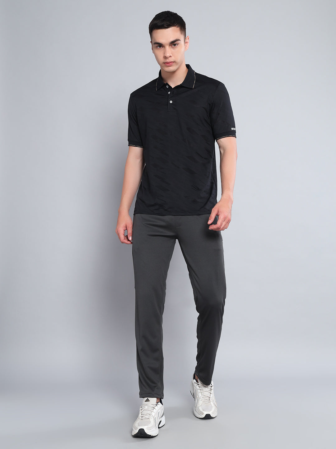 Endeavour Wear Black Jackyard Polo T-shirt