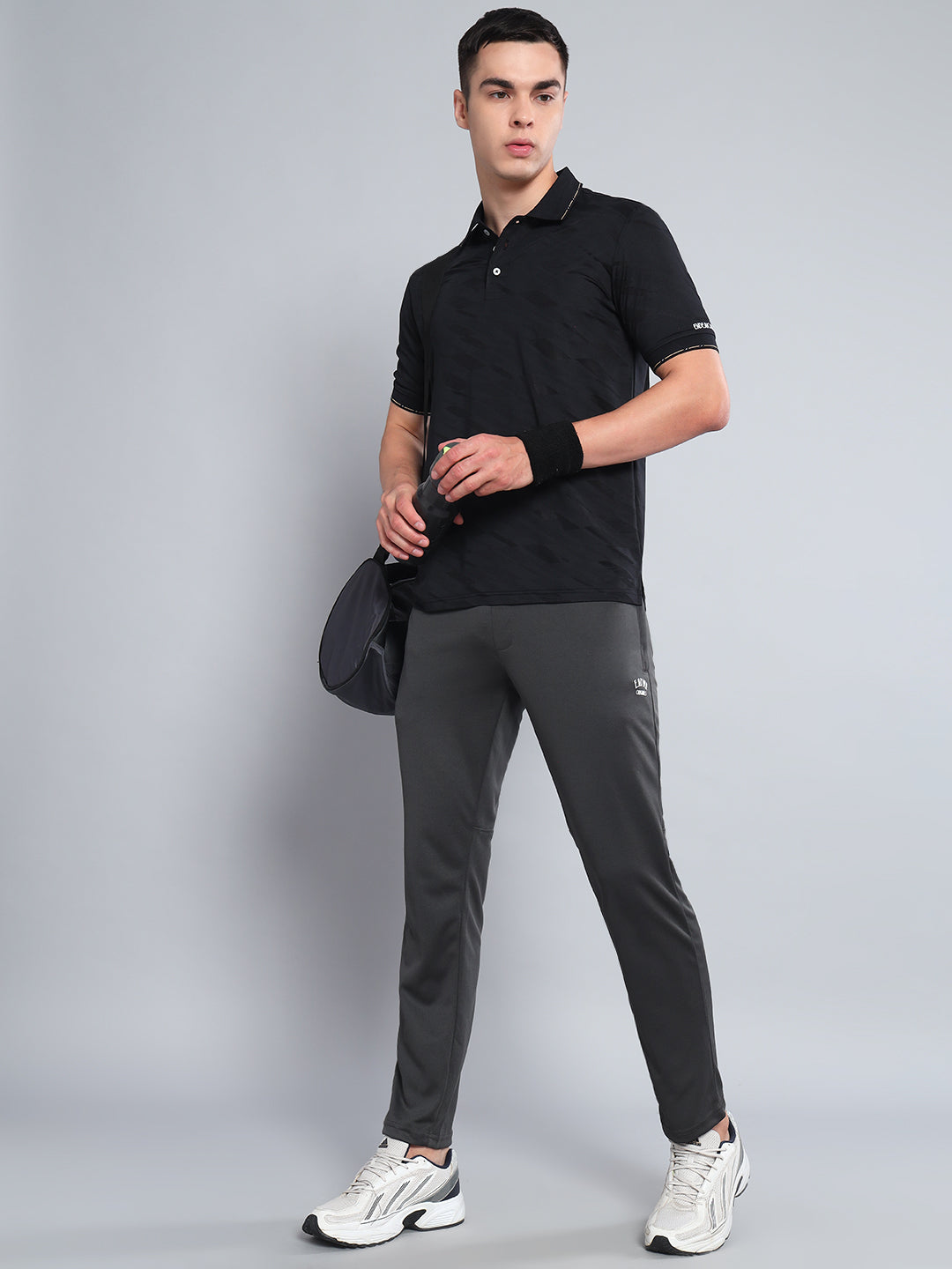 Endeavour Wear Black Jackyard Polo T-shirt