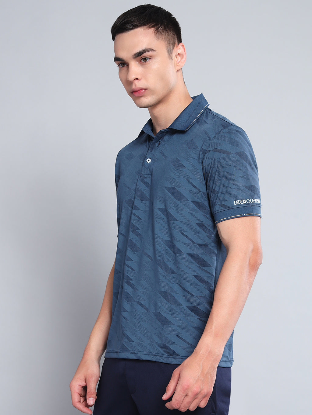 Endeavour Wear Airforce Blue Jackyard Polo T-shirt