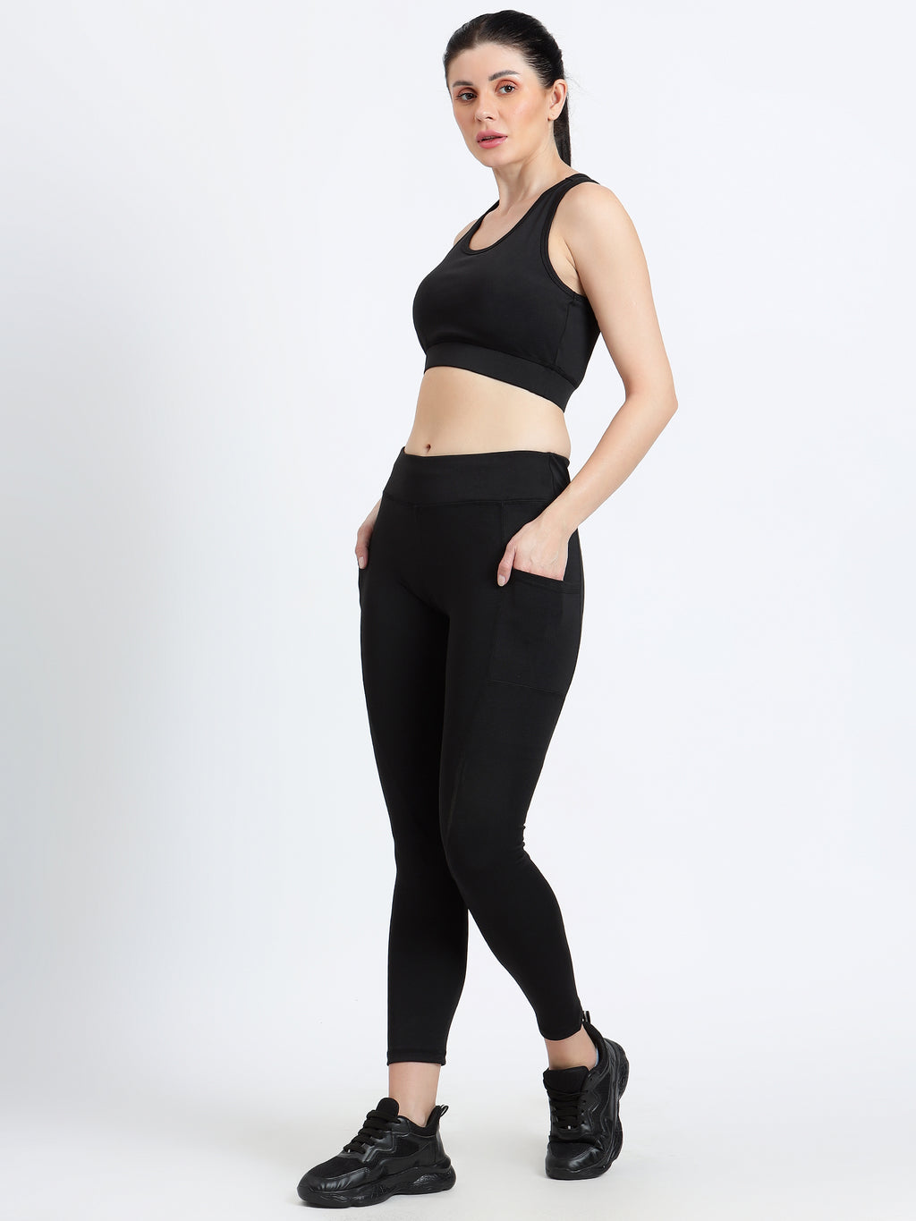 Endeavour Wear Women's Black Co-Ord Set