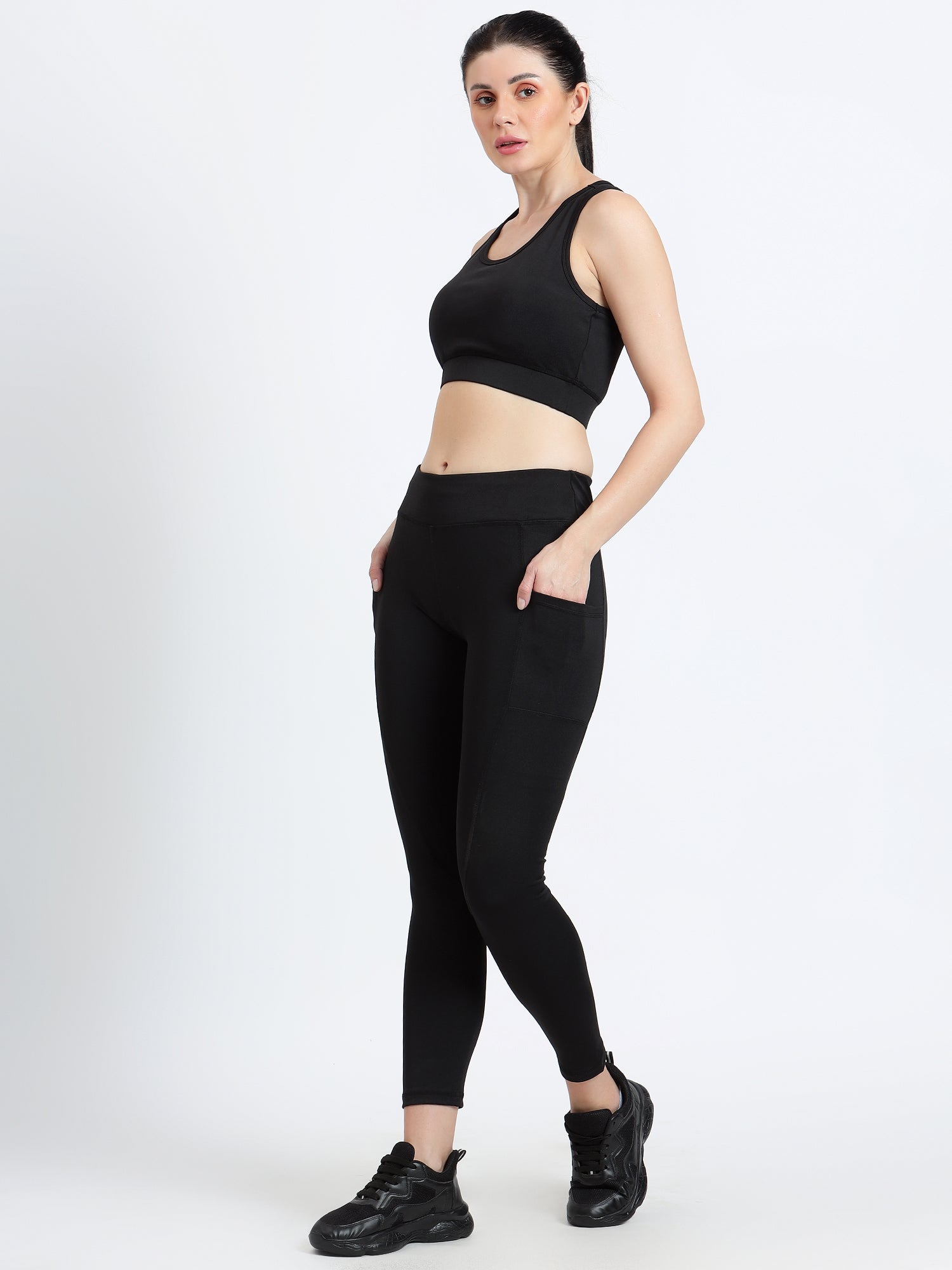 Endeavour Wear Women's Black Co-Ord Set