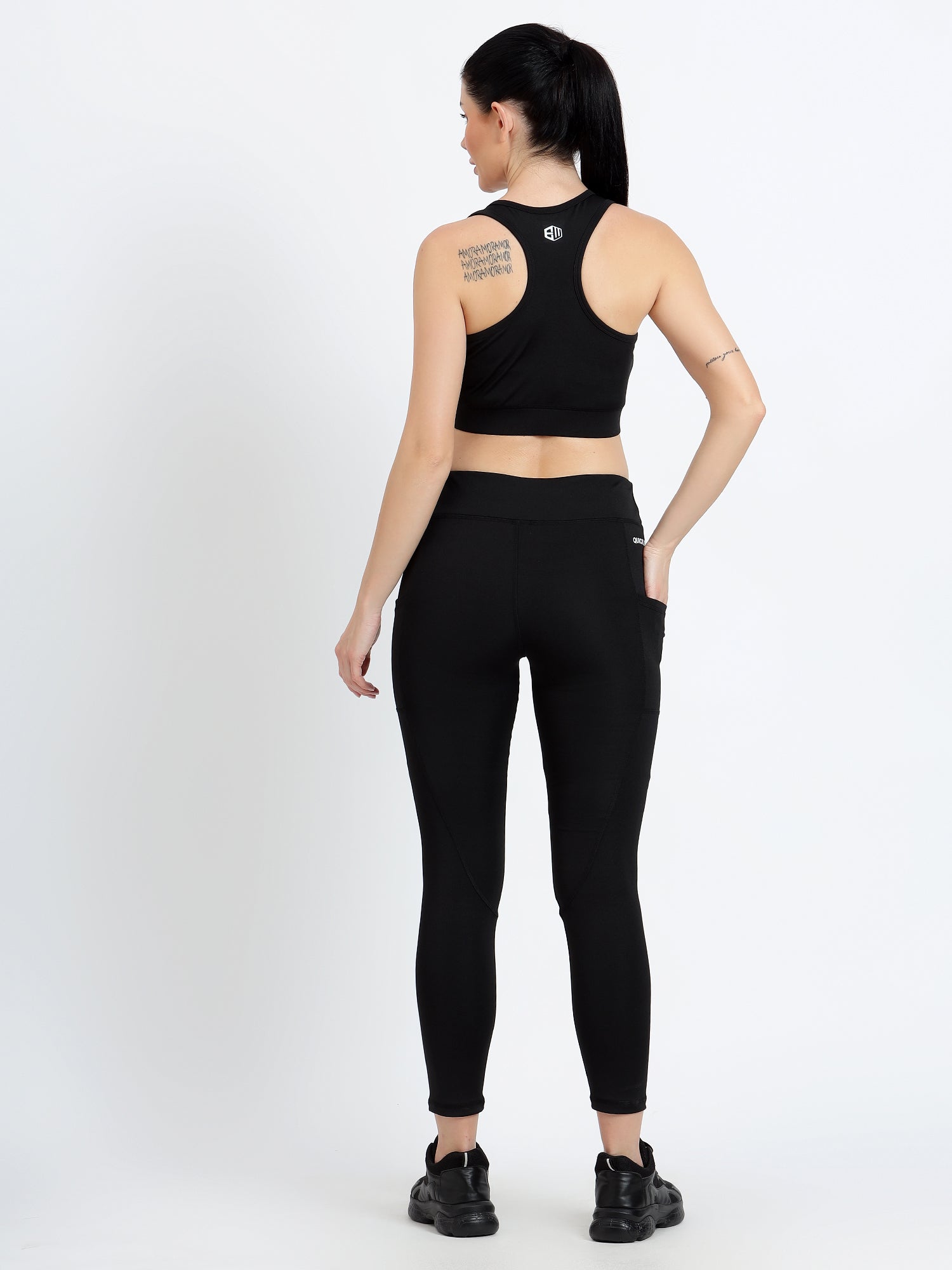 Endeavour Wear Women's Black Co-Ord Set