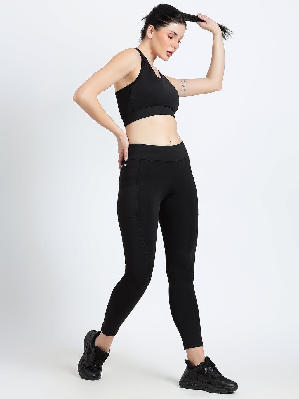 Endeavour Wear Women's Black Co-Ord Set