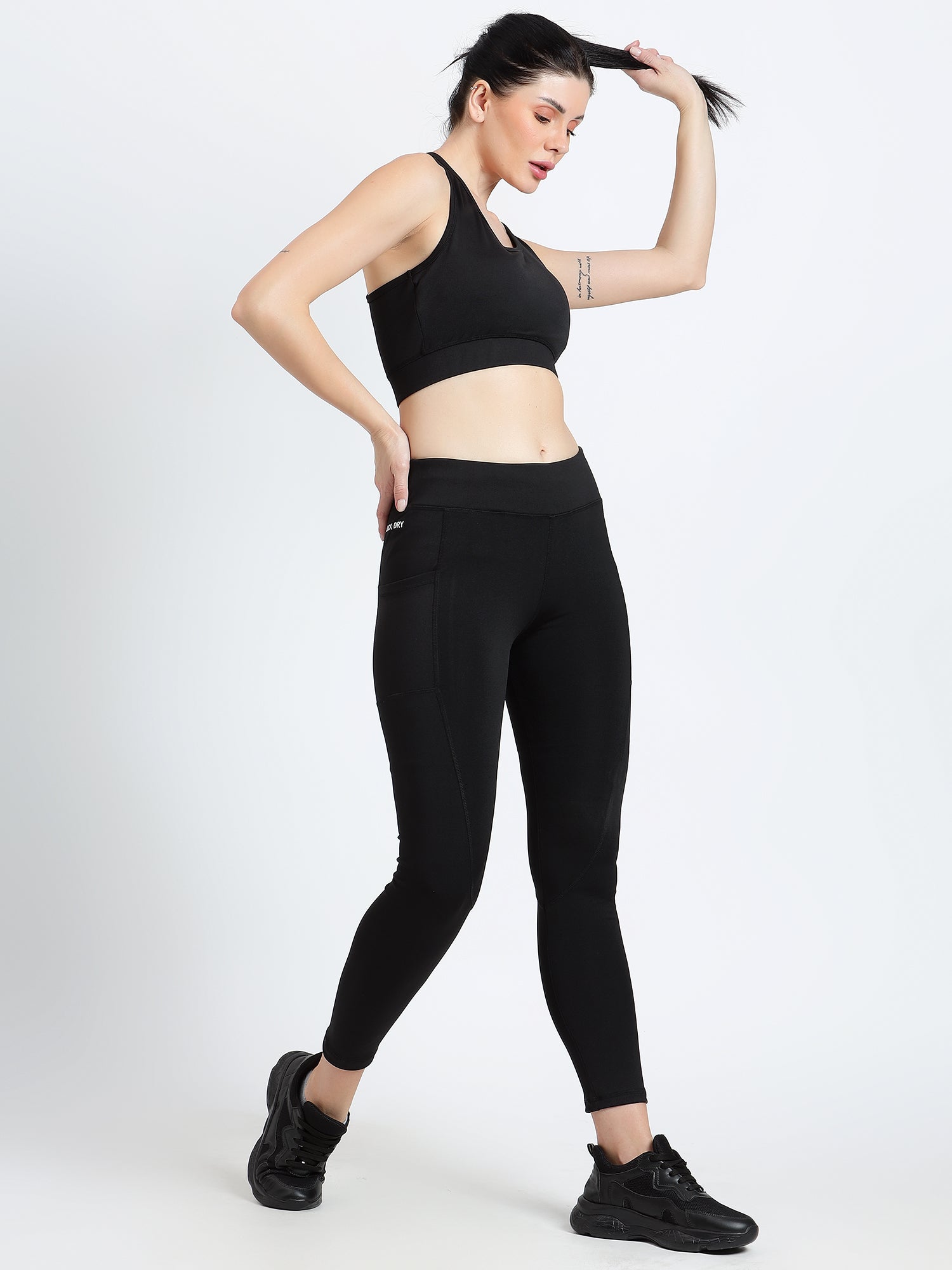 Endeavour Wear Women's Black Co-Ord Set