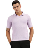 Endeavour Wear Lavender Waffle Polo T-shirt