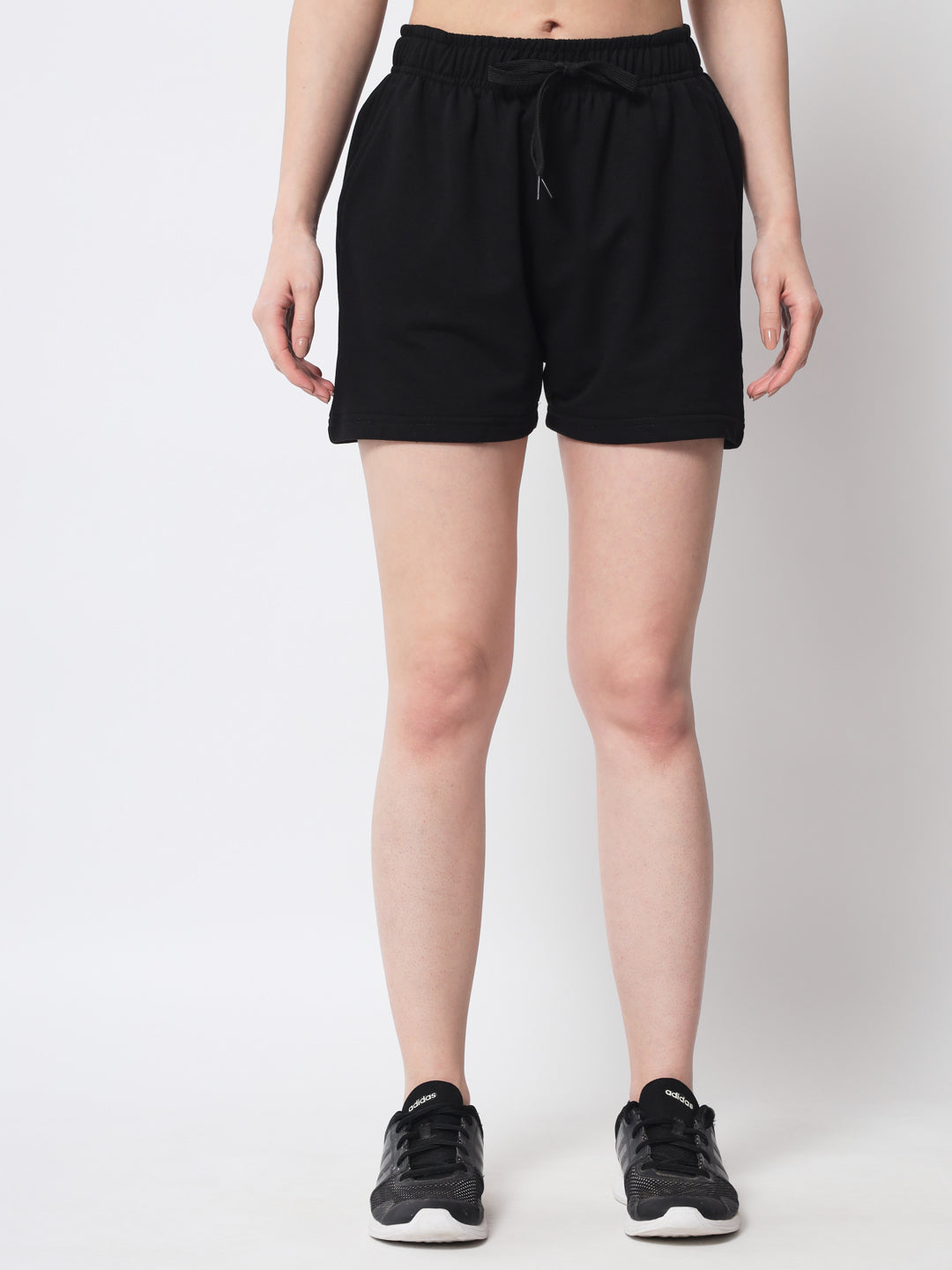 Endeavour Wear Women's Black Casual Shorts