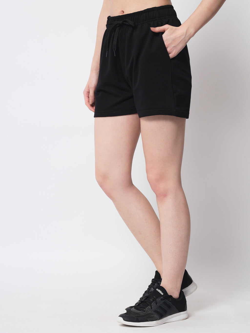Endeavour Wear Women's Black Casual Shorts