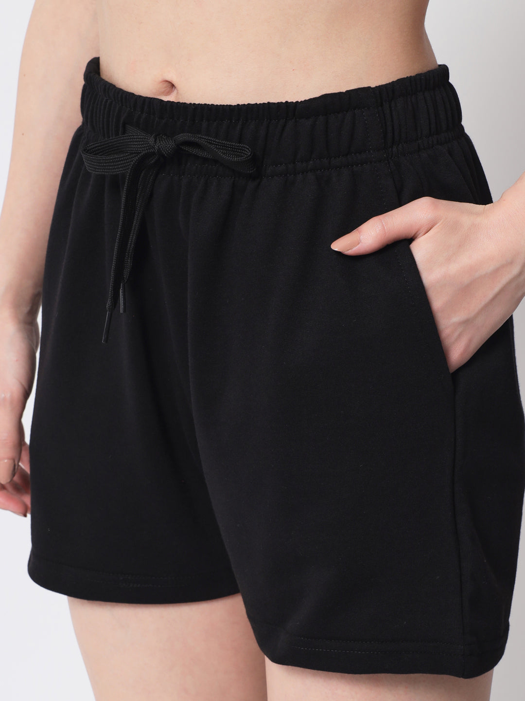 Endeavour Wear Women's Black Casual Shorts