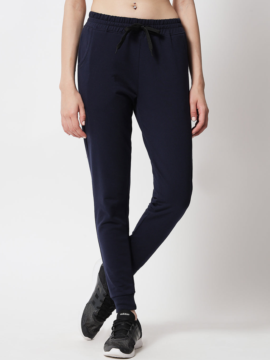 Endeavour Wear Women’s Cotton Navy Blue Jogger Sweatpants