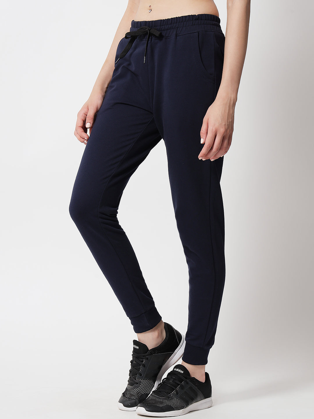 Endeavour Wear Women’s Cotton Navy Blue Jogger Sweatpants