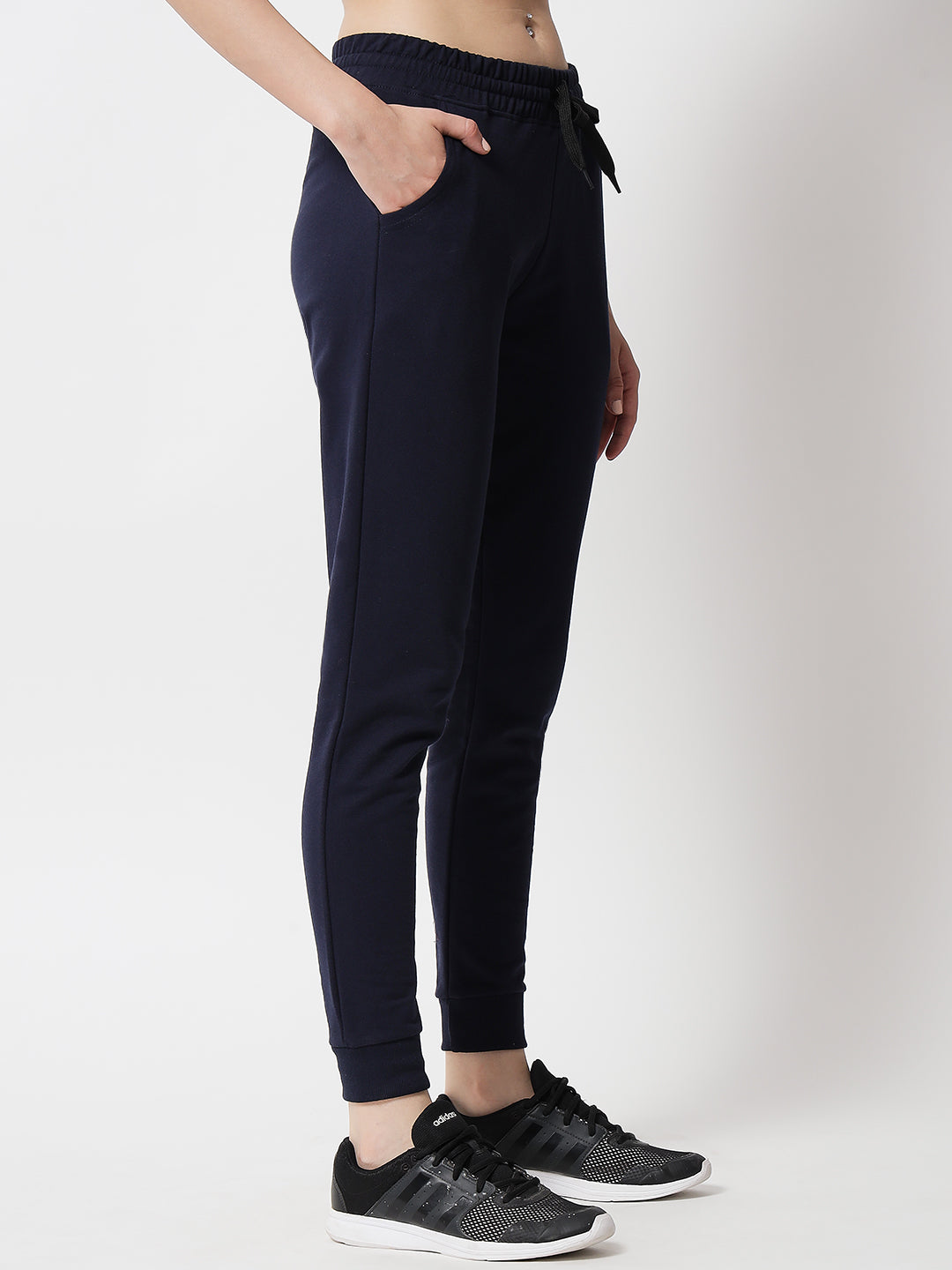 Endeavour Wear Women’s Cotton Navy Blue Jogger Sweatpants