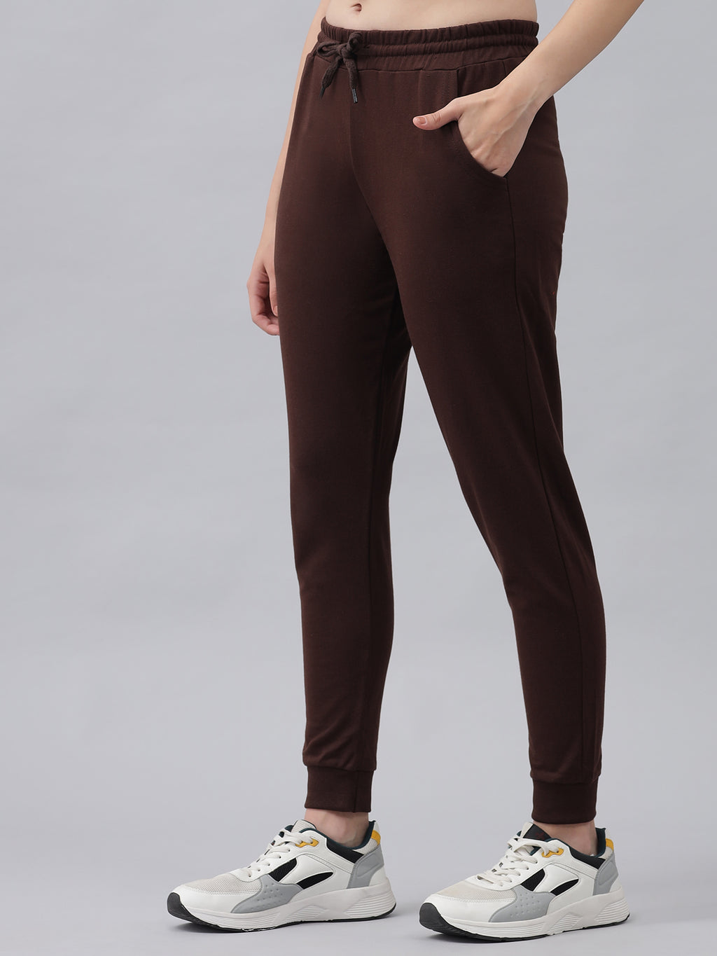 Endeavour Wear Women’s Cotton Chocolate Jogger Sweatpants