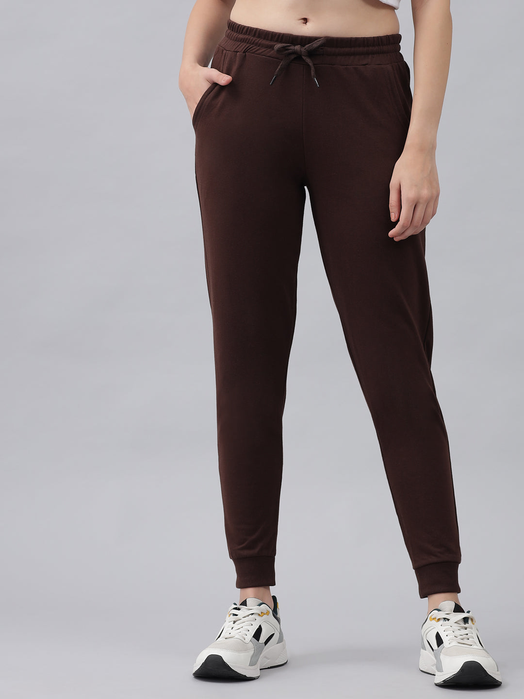 Endeavour Wear Women’s Cotton Chocolate Jogger Sweatpants