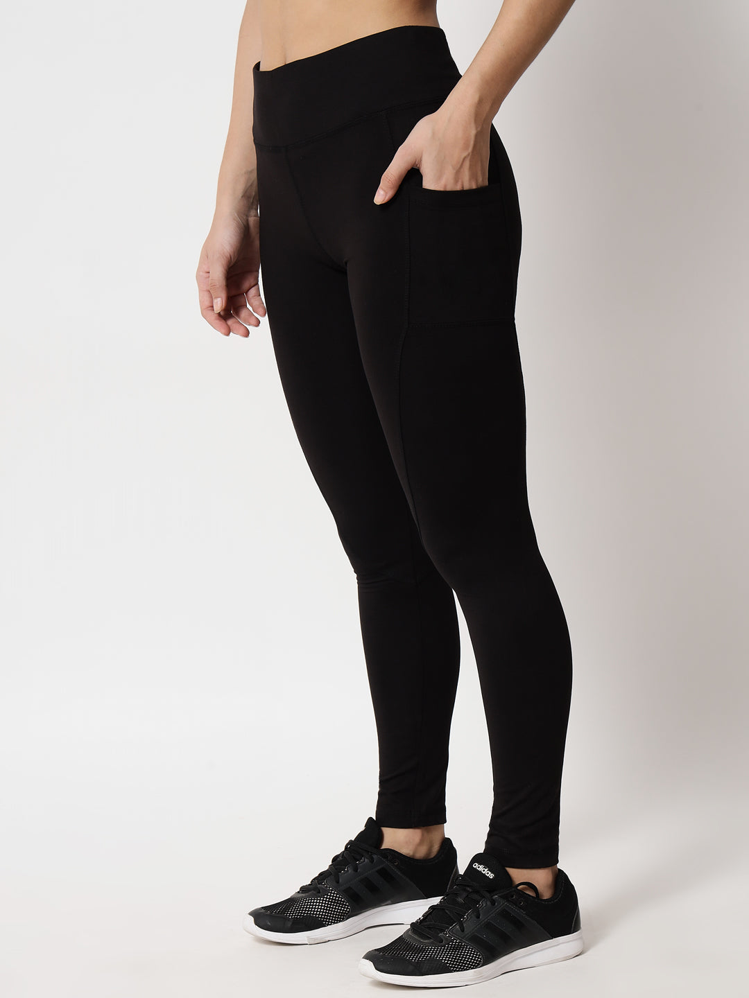 Endeavour Wear Black Women Fitness Sports Skinny Tights