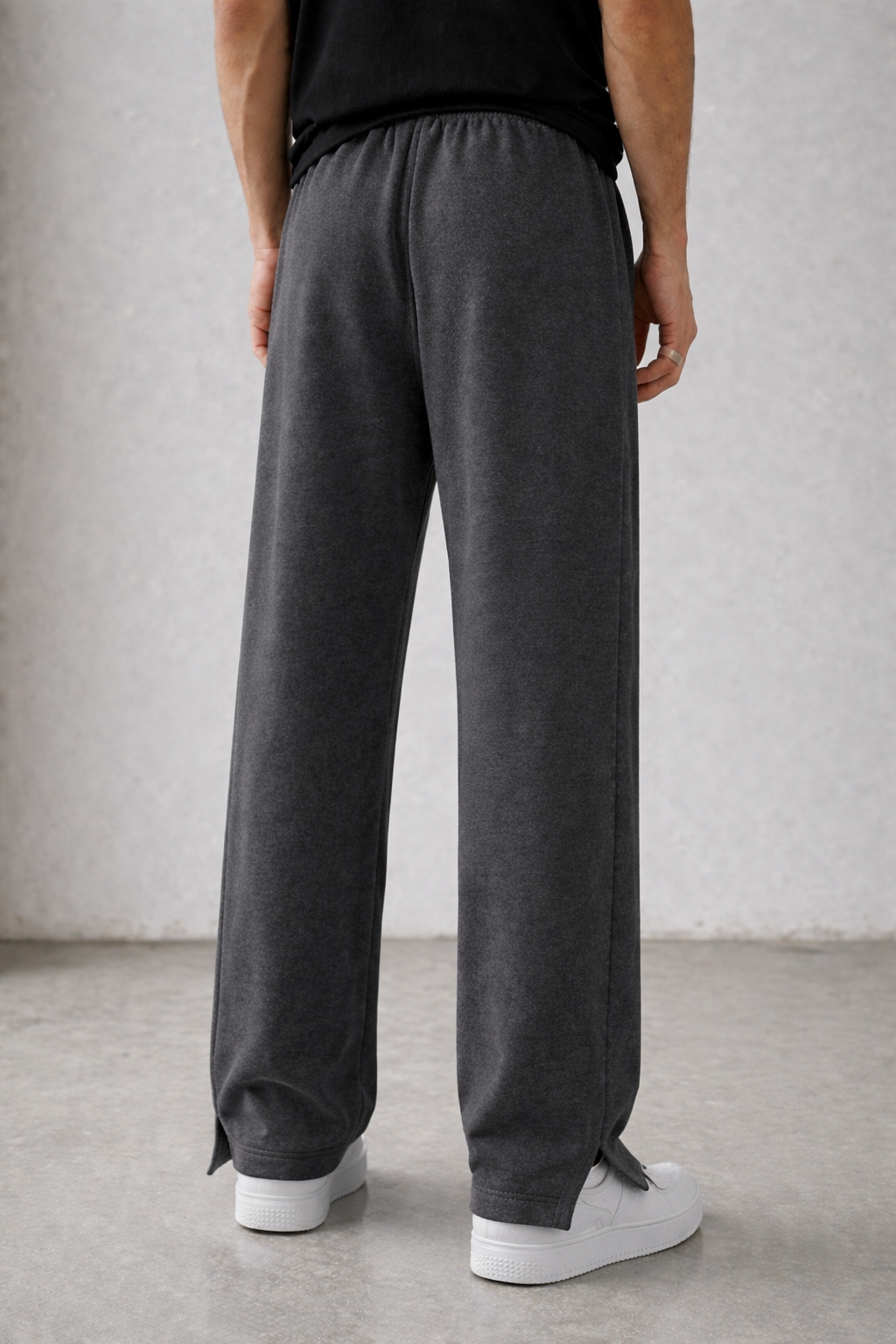 Endeavour Wear Men's Charcoal Grey Oversized Baggy Fit Sweatpants