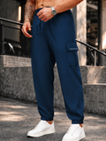 Endeavour Wear Men's Airforce Blue Active Cargo Trackpants