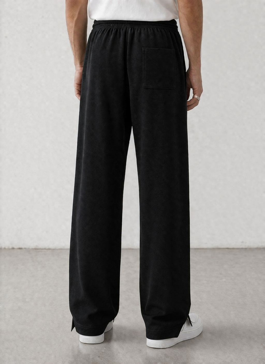 Endeavour Wear Men's Black Oversized Baggy Fit Sweatpants
