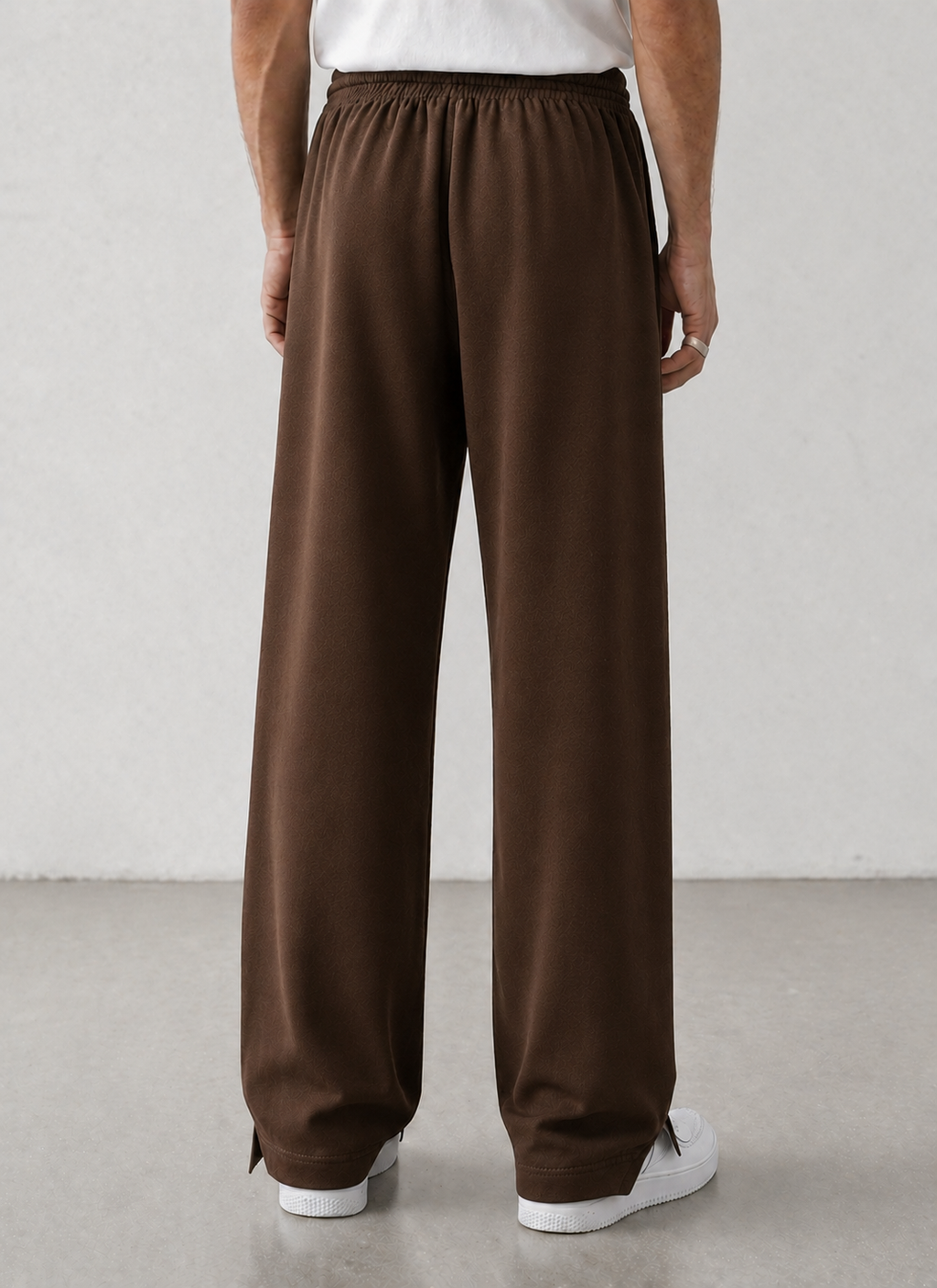 Endeavour Wear Men's Coffee Oversized Baggy Fit Sweatpants
