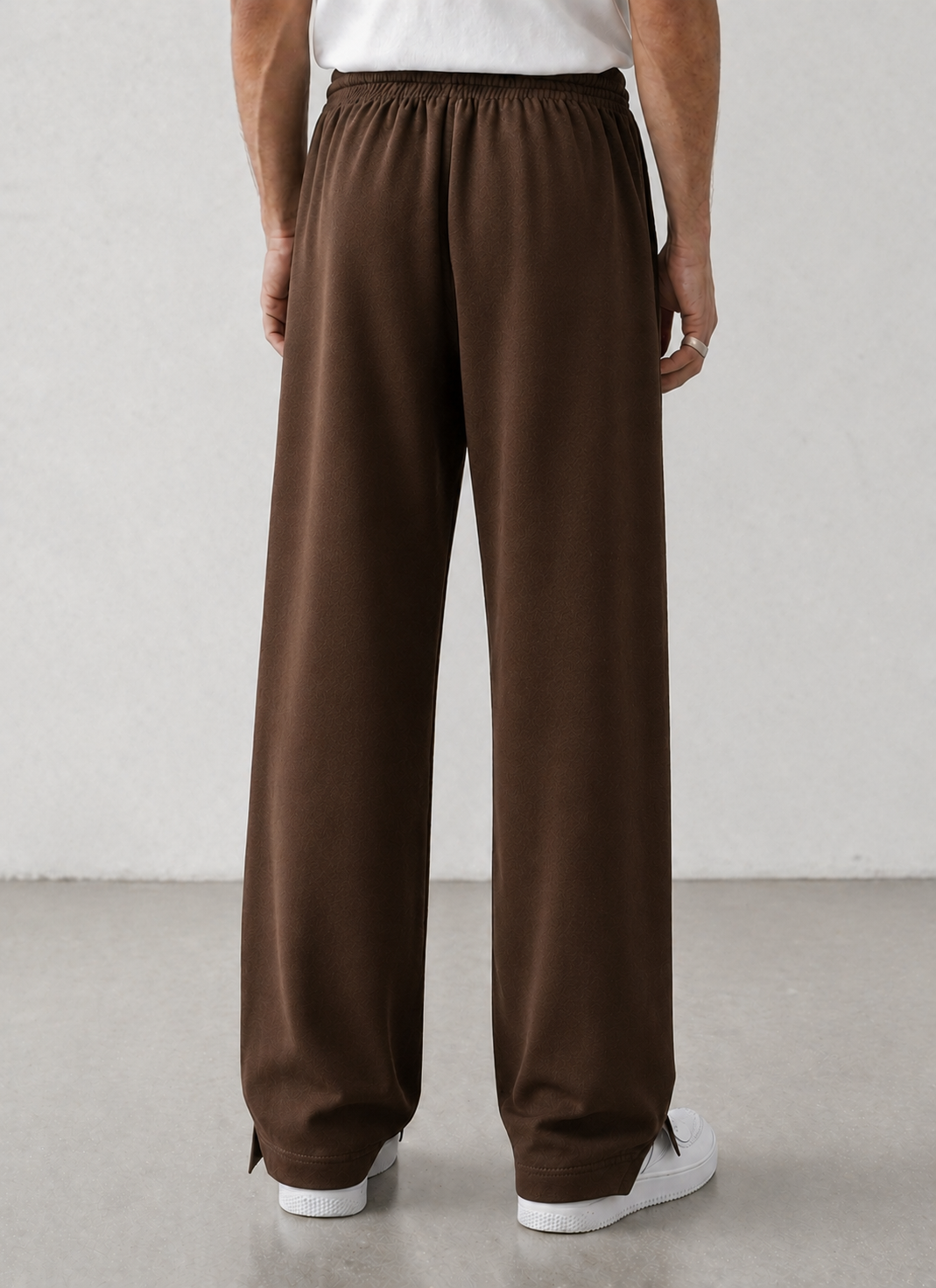 Endeavour Wear Men's Coffee Oversized Baggy Fit Sweatpants