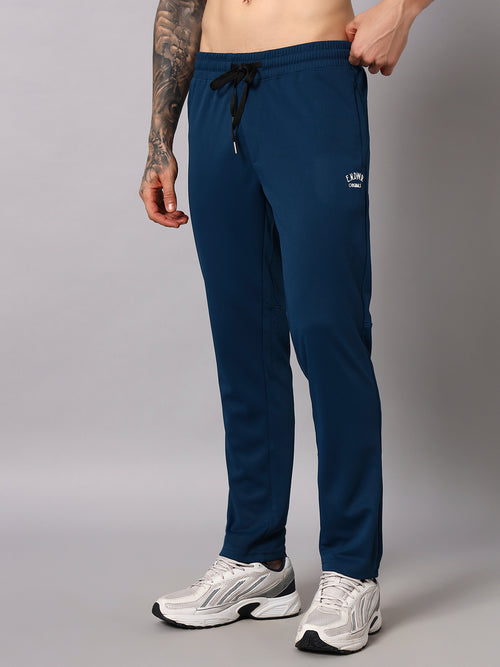 Endeavour Wear Active Mesh Airforce Blue Straight Fit Track Pants