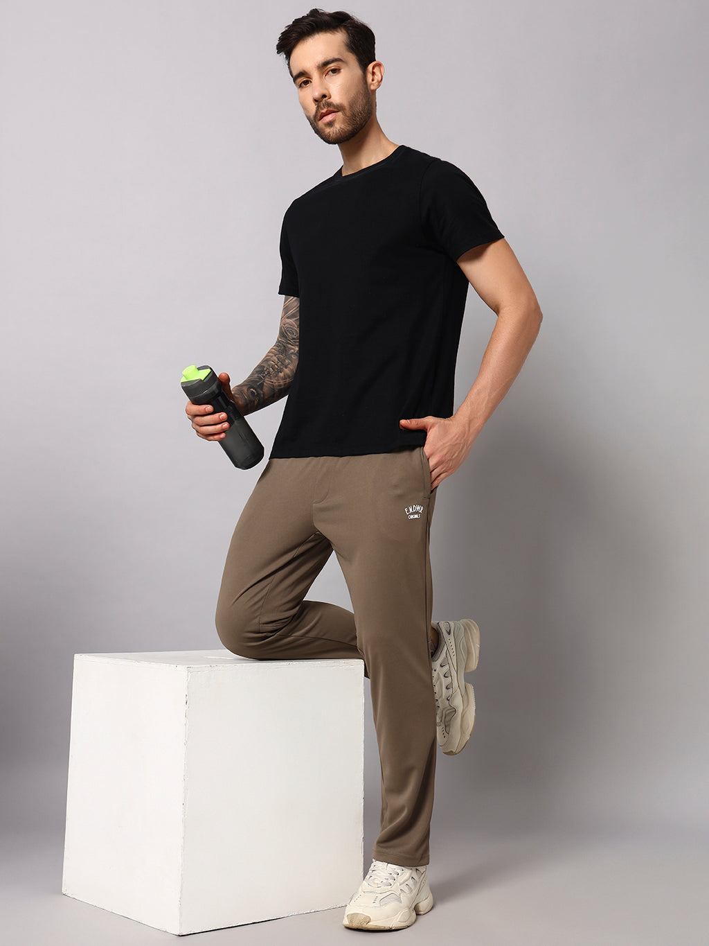 Endeavour Wear Active Mesh Amber Straight Fit Track Pants