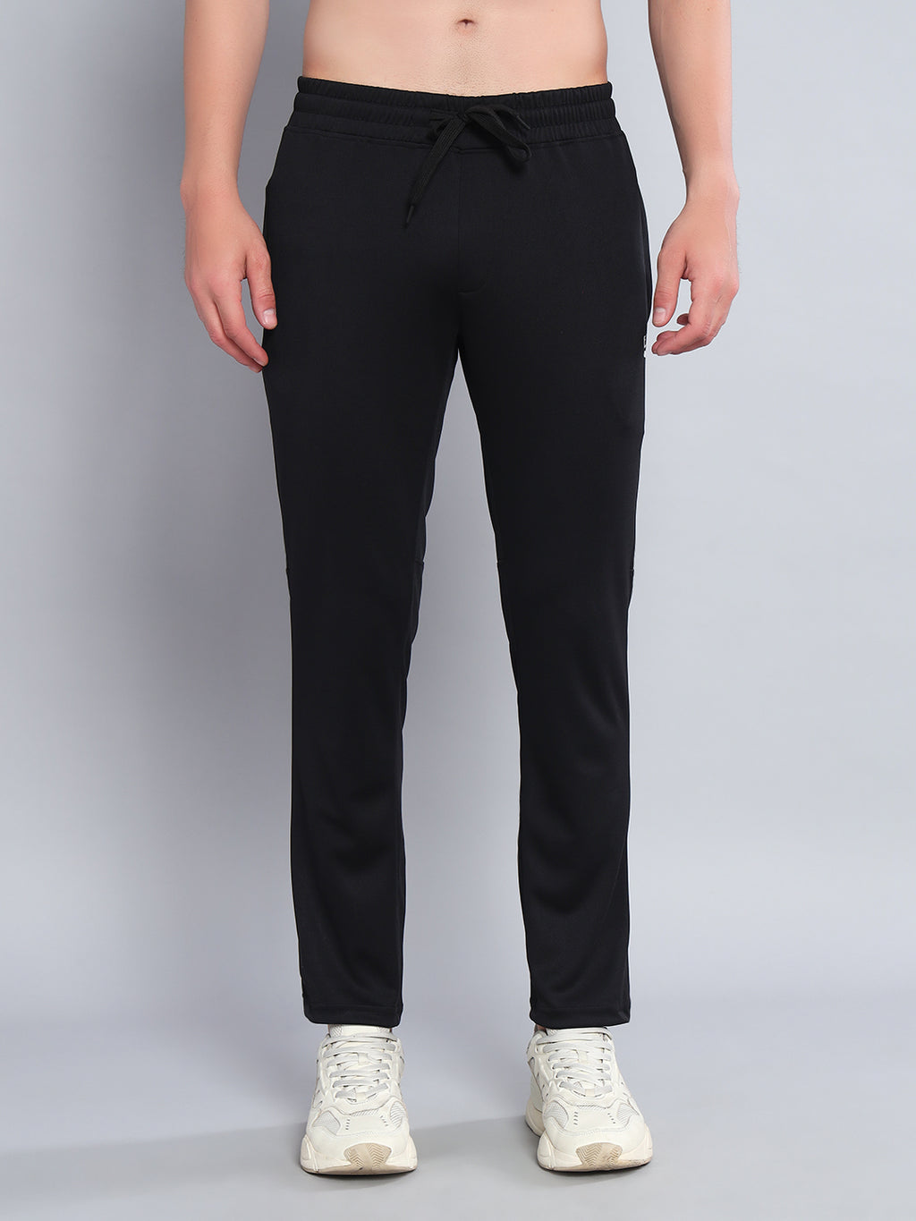 Endeavour Wear Active Mesh Black Straight Fit Track Pants