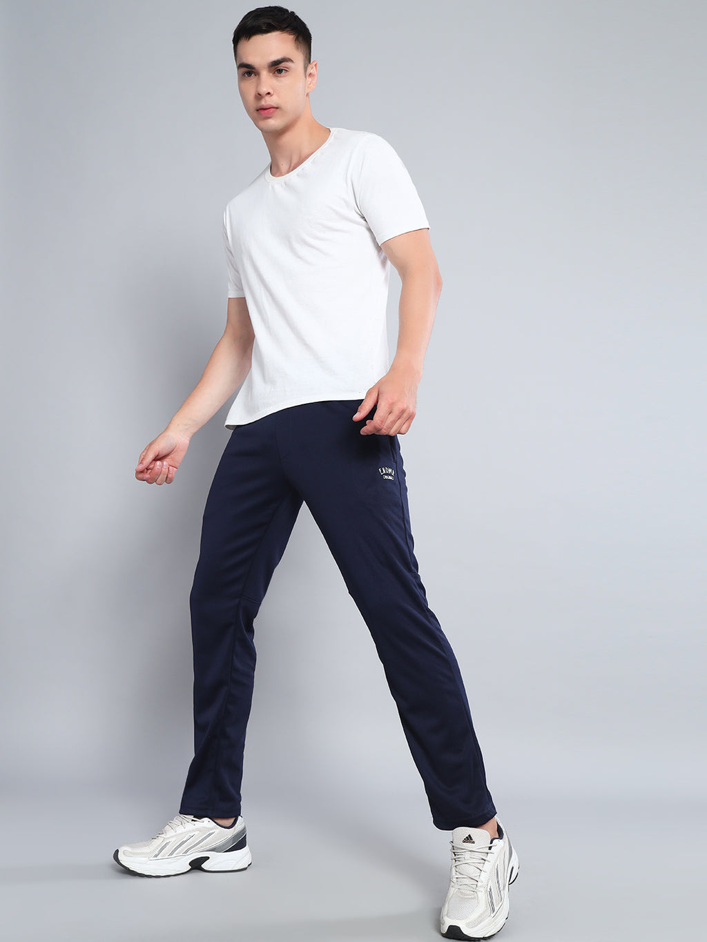 Endeavour Wear Active Mesh Navy Blue Straight Fit Track Pants