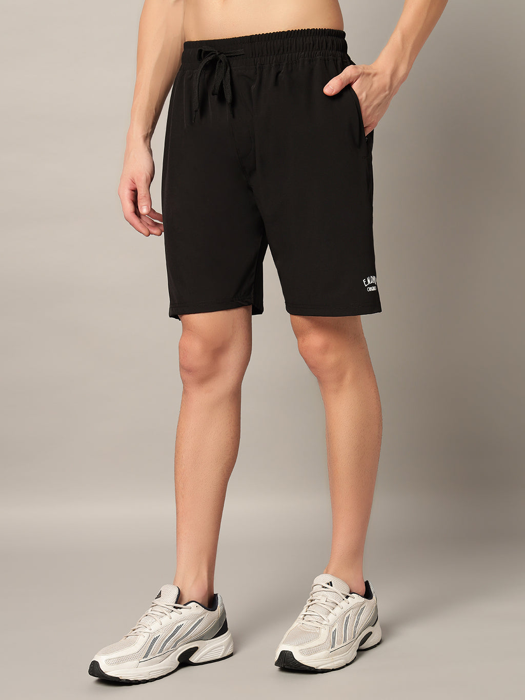 Endeavour Wear Men Black Active Shorts