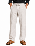Endeavour Wear Men’s Cream Cotton Linen Pants