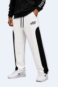 Endeavour Wear Men's Off White Premium Rich Cotton Oversized Baggy Fit Track Pants